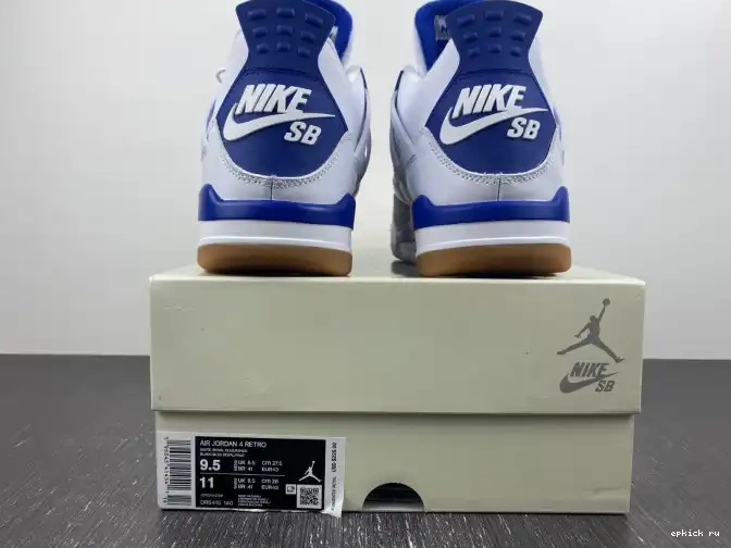 Rep Retro Jordan DR5415-140 SB 4 Pine Blue 0409